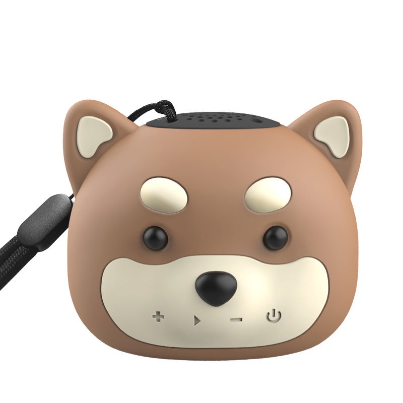 Cute Kumi Cartoon Bluetooth Speaker Mini Portable High-Quality Sound Gift (TK801) brown Wangchai 