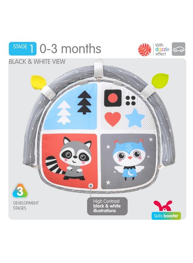 BenBat Car Seat Toys For Babies Double Sided Rear Facing Carseat Toy With Baby Mirror For Infants Girls And Boys 0+ Month By Benbat Blue - Image 3