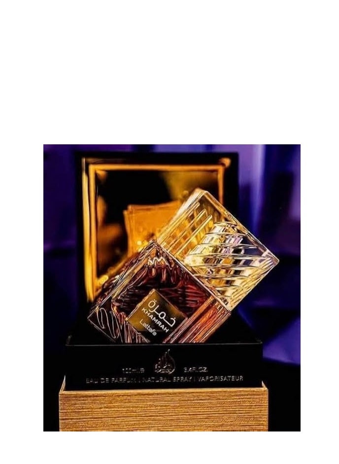 Lattafa LATTAFA KHAMRAH Perfume 100ml  - Image 2