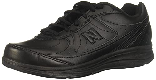 New Balance Women's 577 V1 Lace-up Shoe, Black, 12 Narrow - Image 1