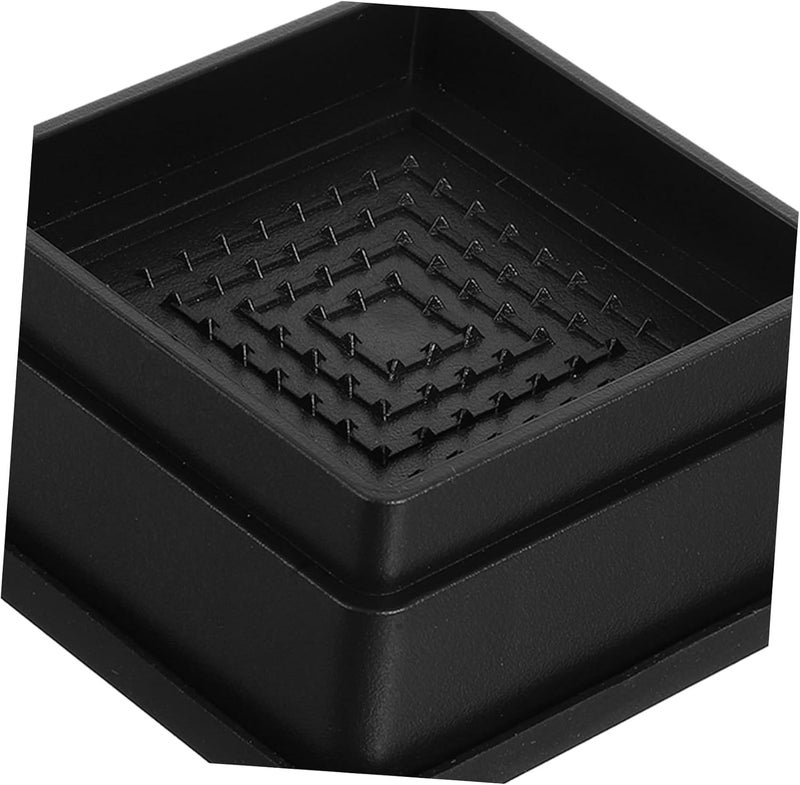 4pcs Stackable Bed Risers for Height Adjustment Non- Furniture Lifters for Tables and Chairs Rubber Design for Secure Support - Image 3