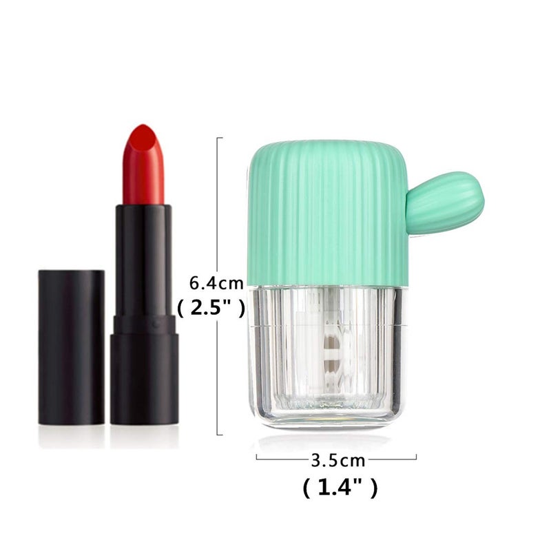 MUDOR MUDOR Portable Contact Lens Cleaner Machine - Contact Lens Washer with Drawstring for Daily Care Fast Cleaning Soft and Hard Contact Lenses (Rhine Green)  - Image 5