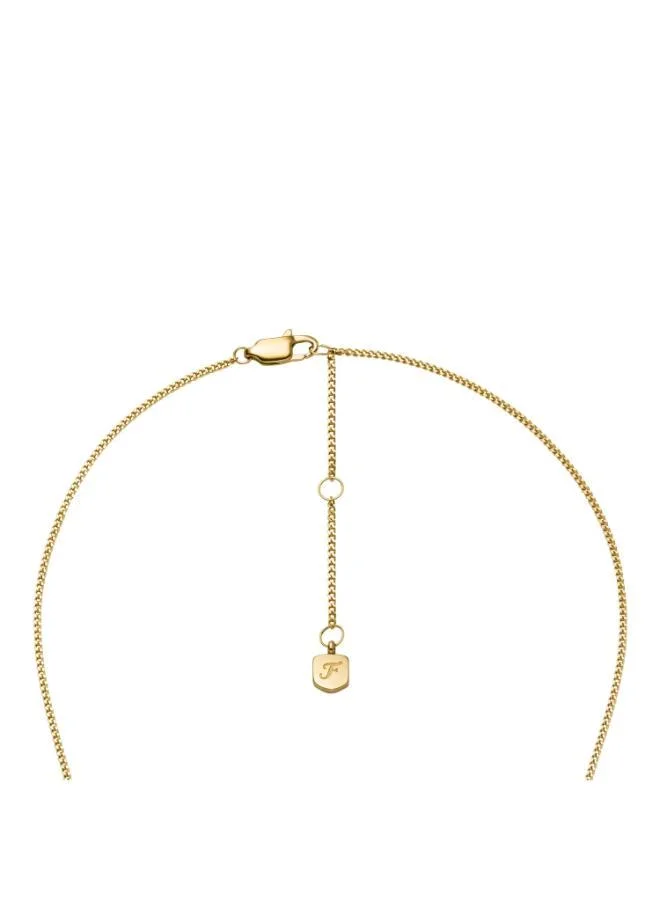 FOSSIL  JF04961710 Base Metal Jewelry with Cubic Zirconia for Women | Best Price UAE