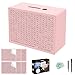 Gomyrod Wooden Money Saving Box Cash Vault Savings Box for 10000 5000 3000 1000 800 500 Target Money Saving Challenge Reusable Money Box with Counter Dry Erase PenSavings TrackersRubber BandPink - Image 3