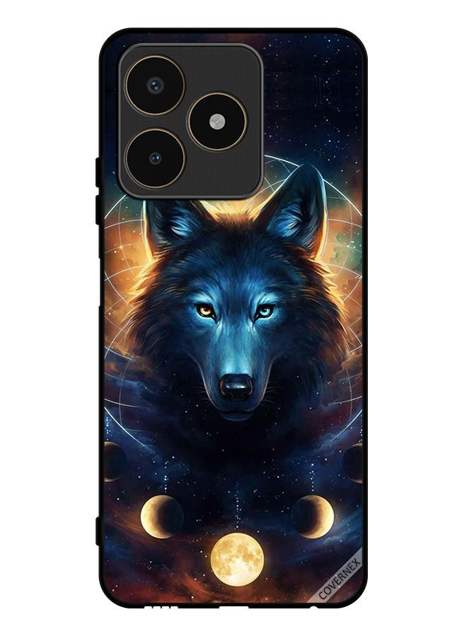 Covernex Protective Case Cover For Realme C53 Wolf In Space  - Image 1