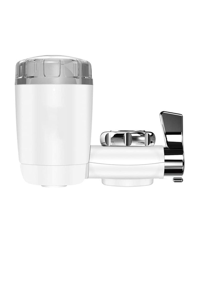 SYOSI Sink Water Filter Faucet 520 Gallon Long-Lasting 6 Stage Water Faucet Filtration System Tap Water Filter Fits Standard Faucets Includes 1 Filter White  - Image 1