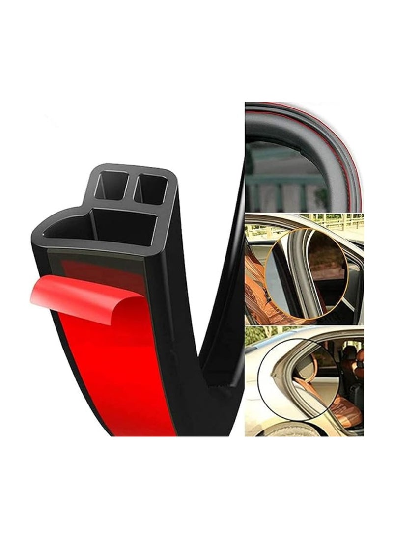 RATSAW Car Weather Stripping Car Door Seal Strip Auto Door Soundproofing Weatherstrip for L Shape Universal Self Adhesive Rubber Draft Seal Strip for Car Door Tailgate  - Image 1