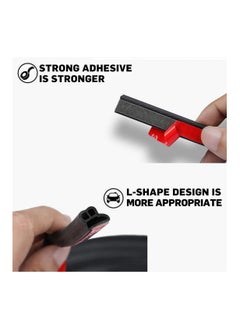 RATSAW Car Weather Stripping 5 M Car Door Seal Strip Auto Door Soundproofing Weatherstrip for L Shape Universal Self Adhesive Rubber Draft Seal Strip for Car Door Tailgate  - Image 2