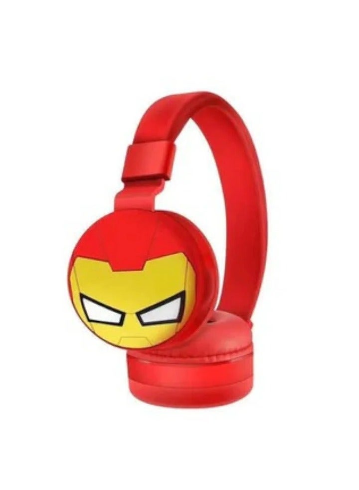 ironman Ironman Iron Man Wireless Headphones For Kids Sound Battery Playtime Microphone Volume Control Connector Driver Z3F0B7FFD95FDAD0D8B98Z