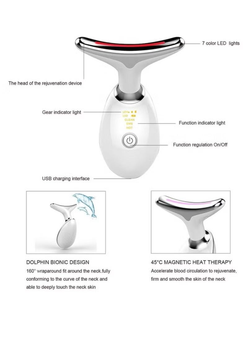 Face and Neck Massager Device Firming Anti-Aging Wrinkle and Double Chin Remover Lifting and Tightening Beauty Tool - Image 5