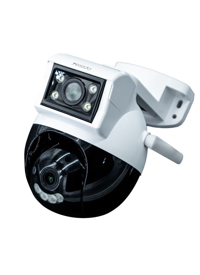 Yesido Dual Camera | Smart Outdoor HD Camera With Night Vision | 4 Mega Pixels | 1920x1080 Resolation  - Image 3