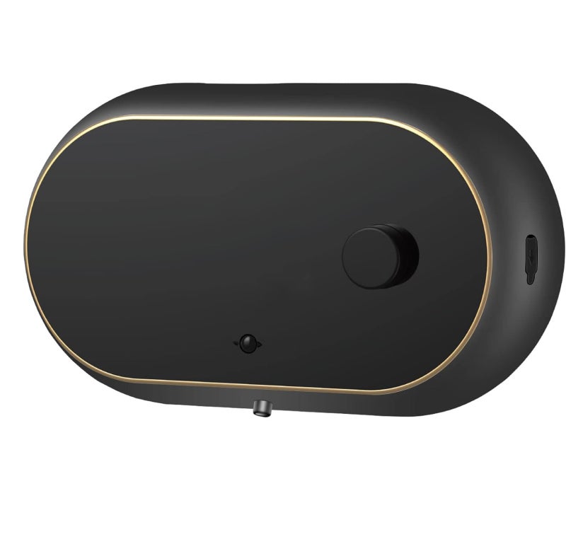 Touchless Automatic Soap Dispenser: 500ml/17oz Black Wall Mounted - Adjustable 3 Gears 60-Day Battery Life Smart Foam Soap Dispenser for Bathroom Kitchen Commercial Use - Image 1