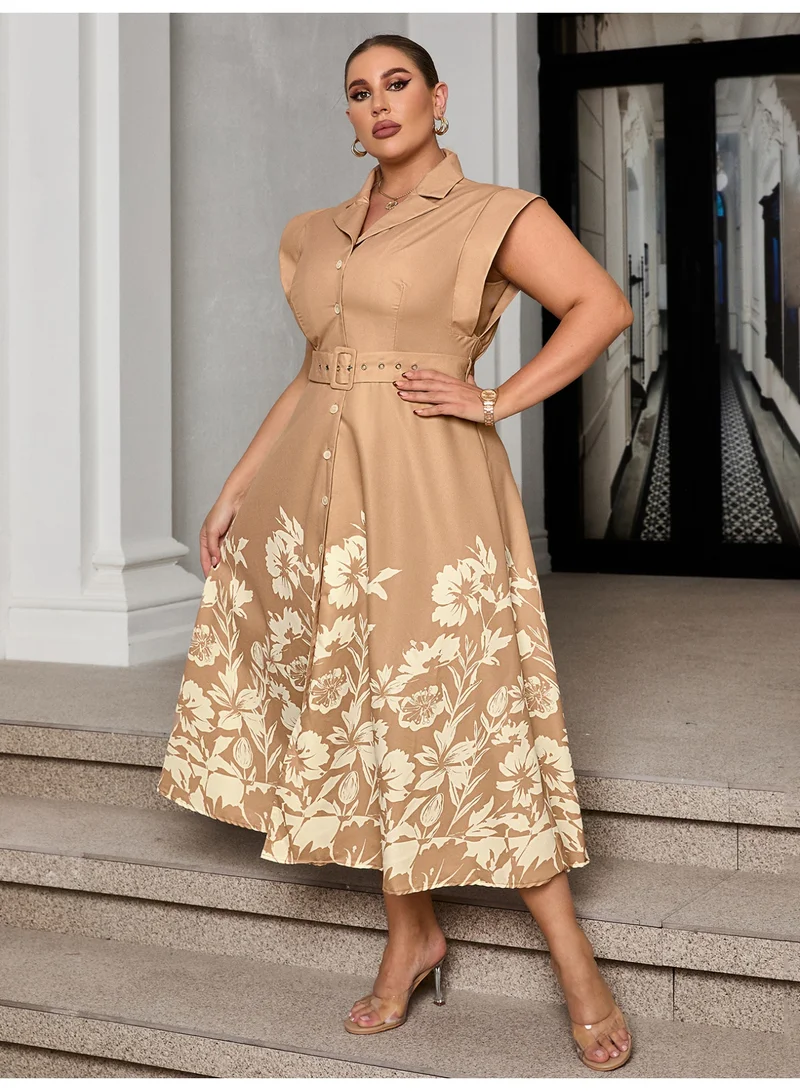 SIMPLEE Elegant Plus Size Maxi Dress for Women , Versatile for Party,Beach,Daily Wear,Spring Summer and Autumn
