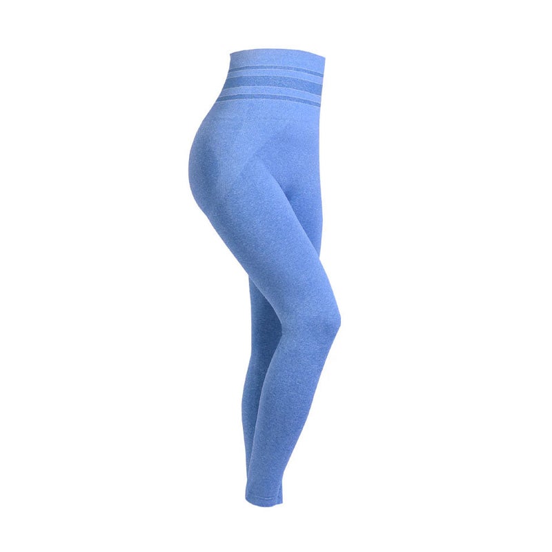 Sankom patented full-length sports pants in light blue. - Image 1