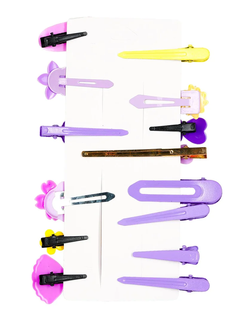 بيبي كلو Girls Tip Top Hair Clips Set 15