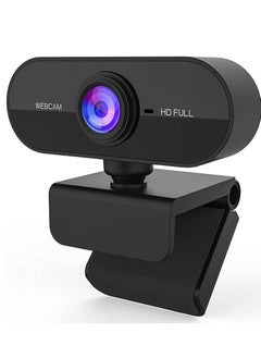 NAMA A03 Full HD Webcam 1080p /30fps – 2MP , Built-in Dual Microphone | Black  - Image 1