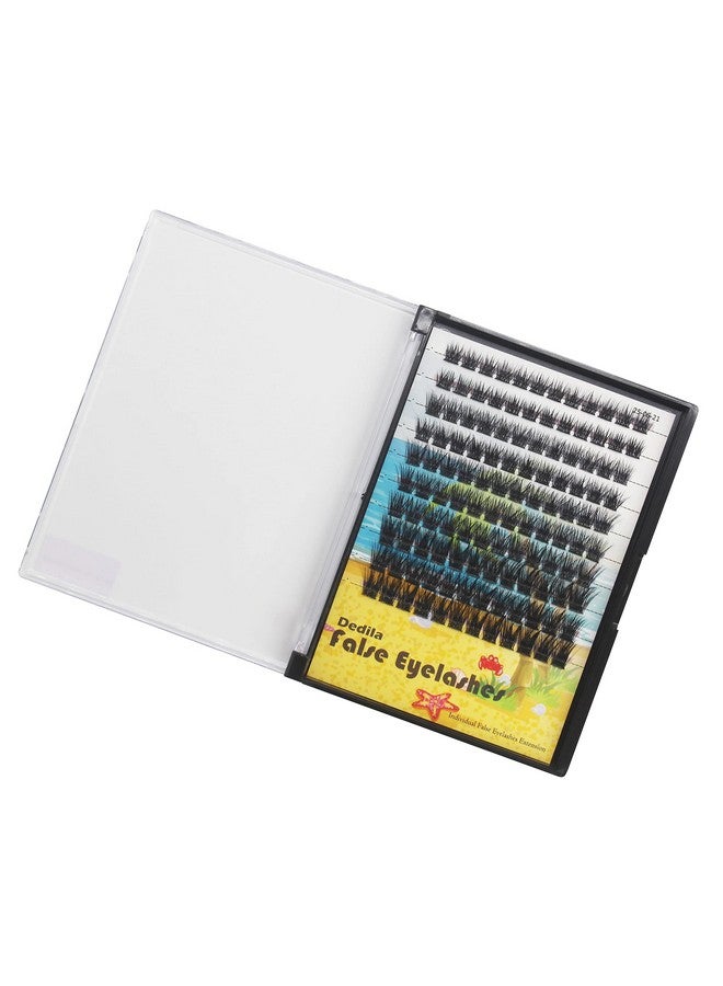 Dedila Large Pack Cluster Eyelash Extensions D Curl Wide Stem Mixed 10121416Mm 121416Mm141618Mm Individual False Eyelashes Dramatic Volume Eye Lashes Set (Mixed 10121416Mm) - Image 5