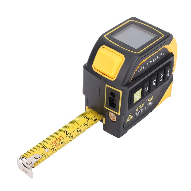 Laser Distance Measure 40m Range 1/16 Inch Accuracy - Backlit LCD Display 50 Data Sets Laser Tape Measure for Home Construction Industrial Use - Image 4