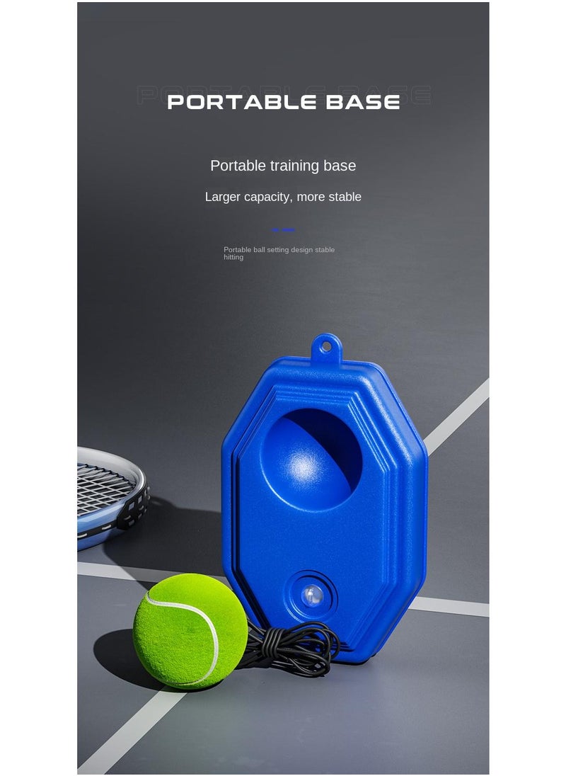 General - Outdoor Indoor Kids Tennis Racket Trainer Set Kids Racquet Training Base High Elastic Tennis Ball Random Anti Slip Hand Glue - Image 1