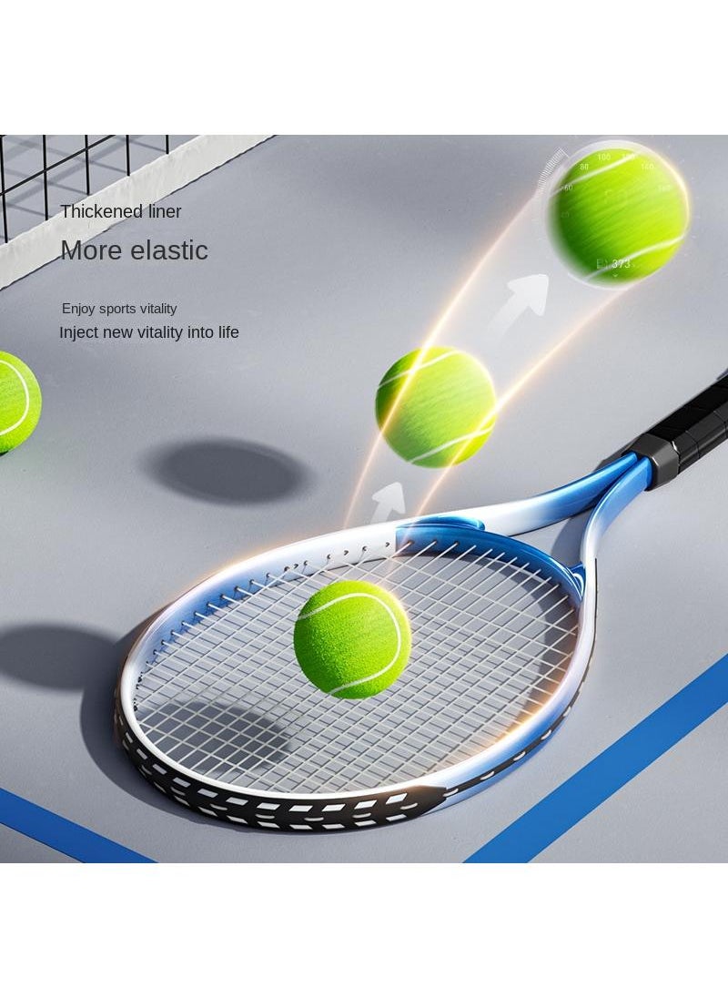 General - Outdoor Indoor Kids Tennis Racket Trainer Set Kids Racquet Training Base High Elastic Tennis Ball Random Anti Slip Hand Glue - Image 1