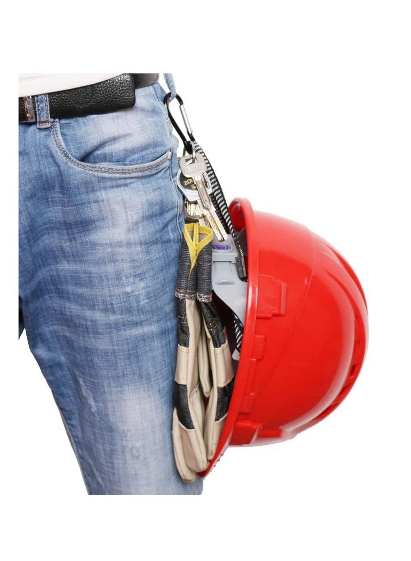 SYOSI 6 Pack Glove Clips for Work Glove Holders,Glove Belt Clip With Metal Carabiners,Easy to Wear Glove Clip, Tools, u0026 Towel Holder, Ideal for Men Safety Construction Worker Guard Labor - Image 2