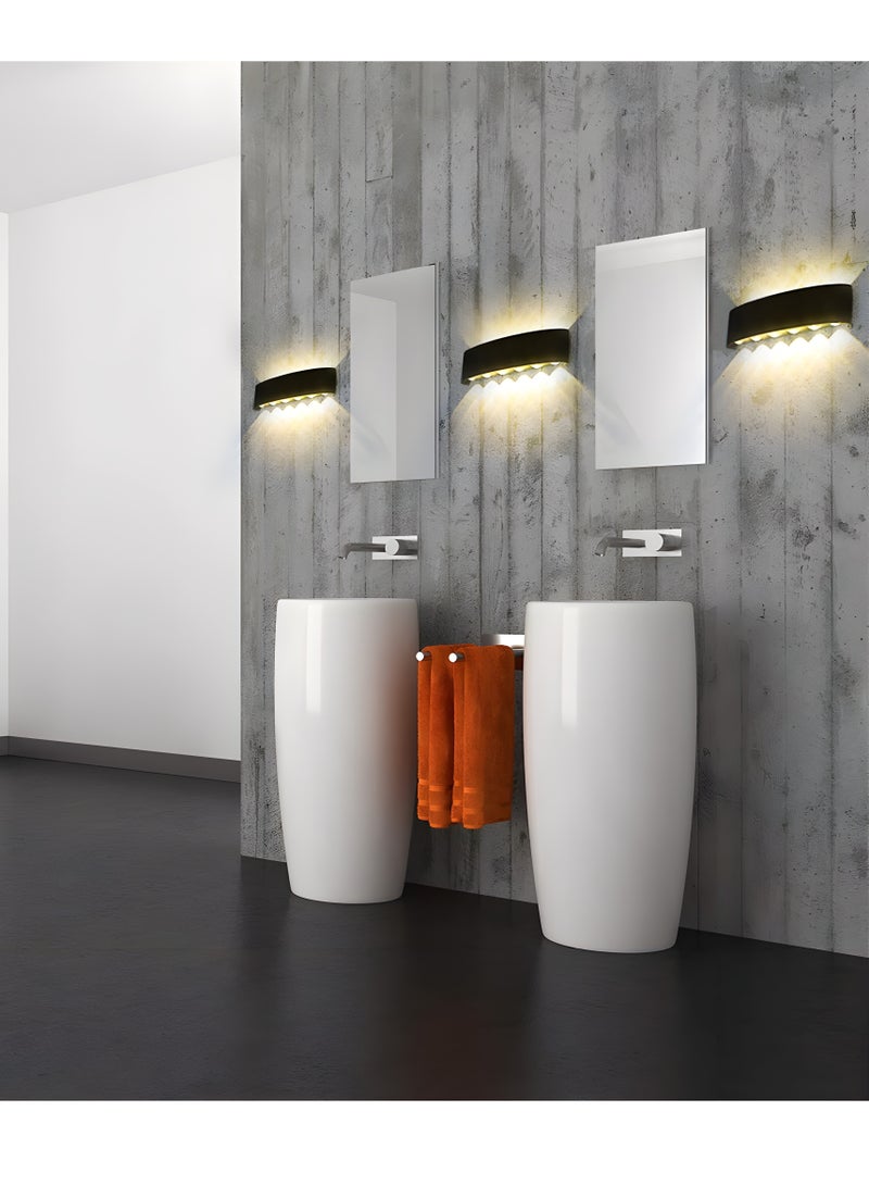 Next Life 12 Led Up and Down Outdoor Sconce Wall Light for Bedroom Hallway and Garden - Image 4