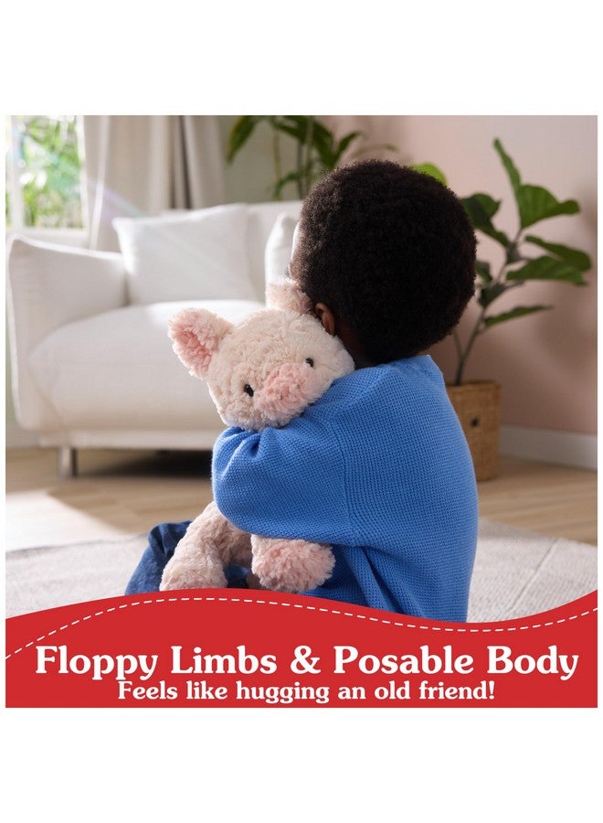 GUND Cozys Collection Pig Plush, Pig Stuffed Animal For Ages 1 And Up, Pink, 10” - Image 3