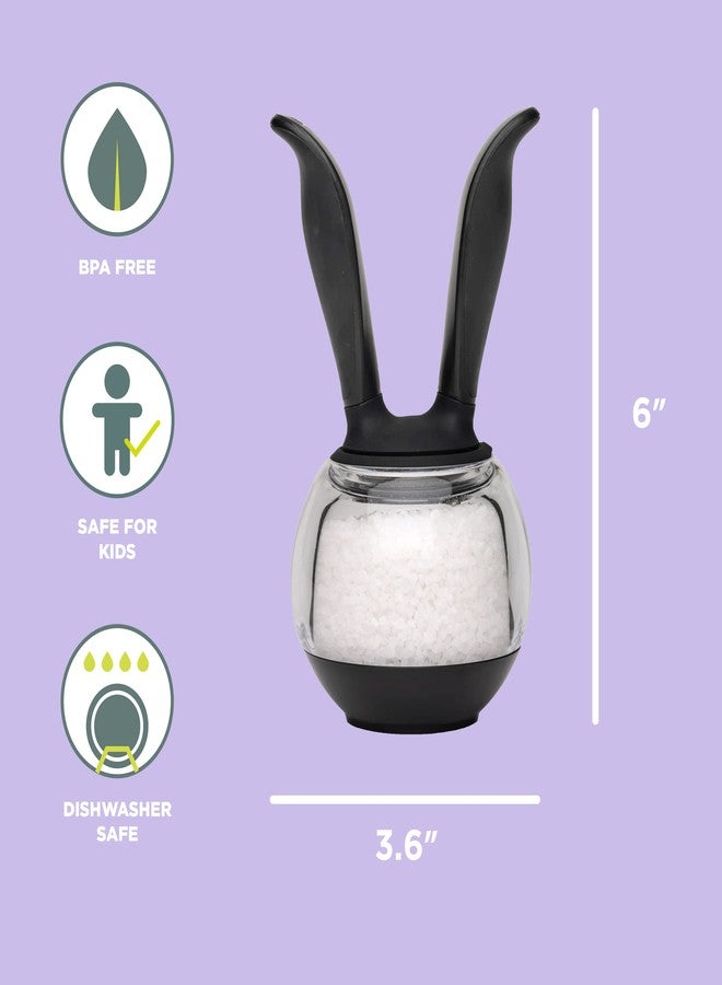 شيف إن مطحنة كرات الملح من شيف إن (أسود وشفاف) - Image 3
