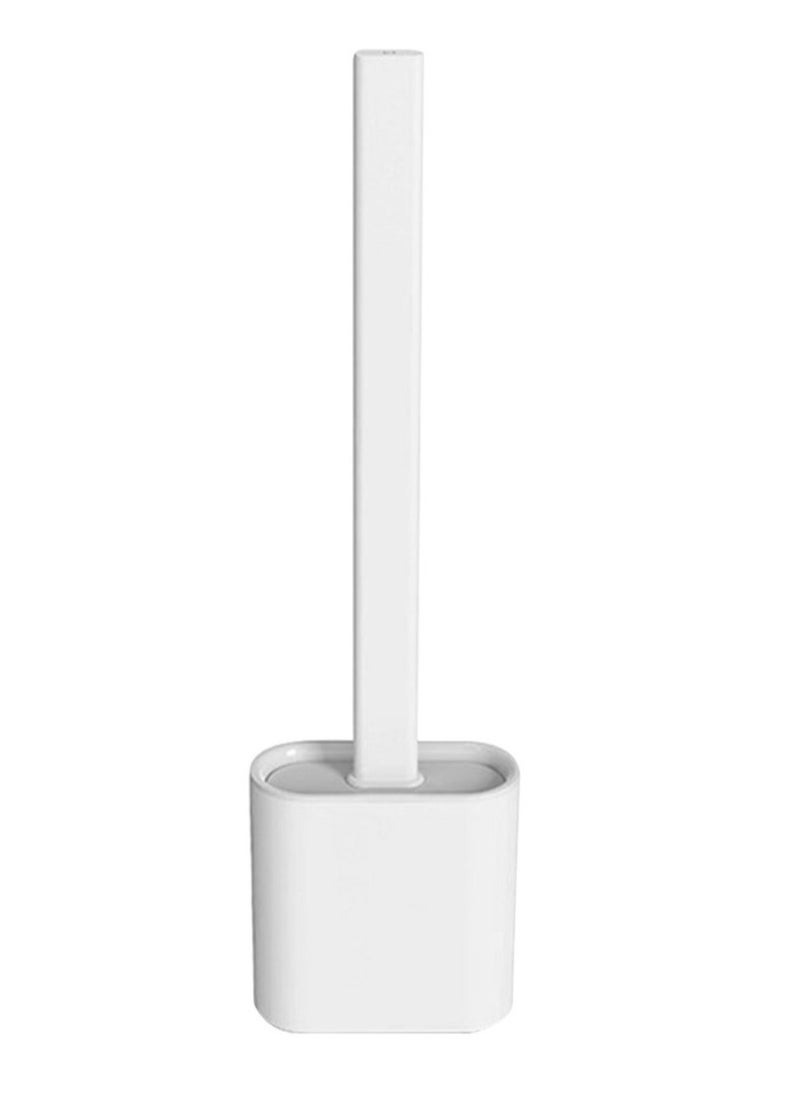 AIWANTO Silicone Toilet Brush with Holder  - Image 1