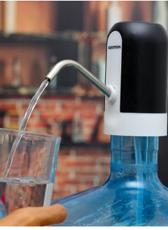 KRYPTON Krypton Rechargeable Water Pump For Water Gallon, Portable And Light-Weight  | USB Charging, Can Be Used At Home And Office  - Image 4