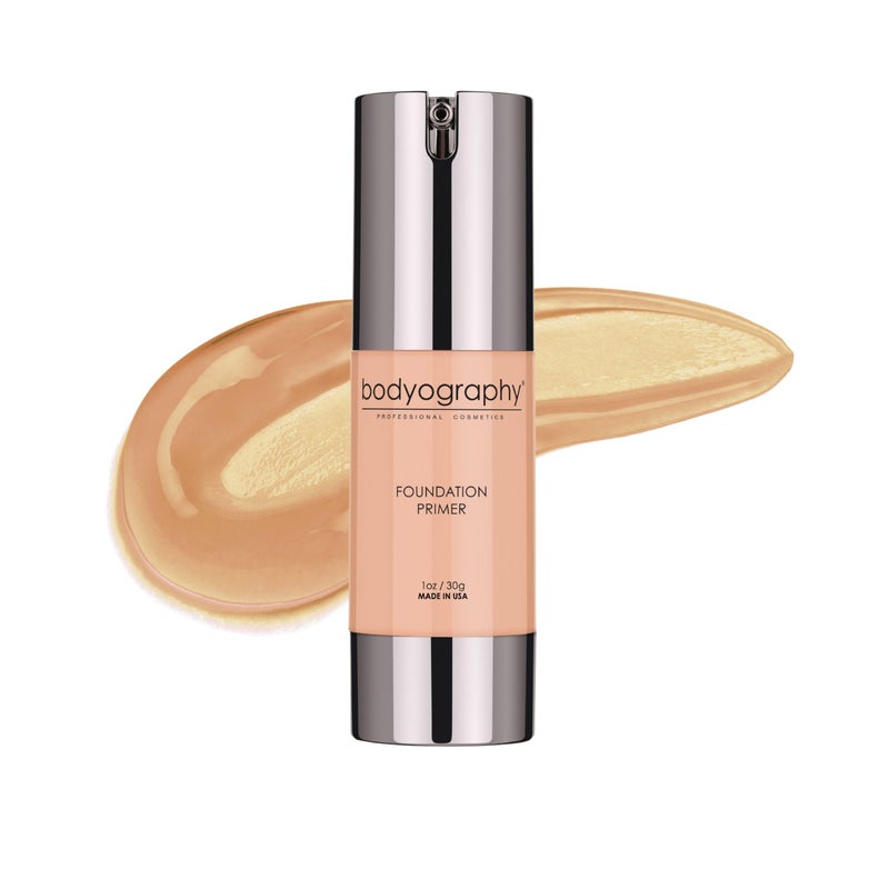 BODYOGRAPHY Foundation Primer Neutral Flawless AntiAging Salon Makeup Primer wVitamin E A Jojoba Grapeseed Oil Control Shine GlutenFree CrueltyFree 1 oz