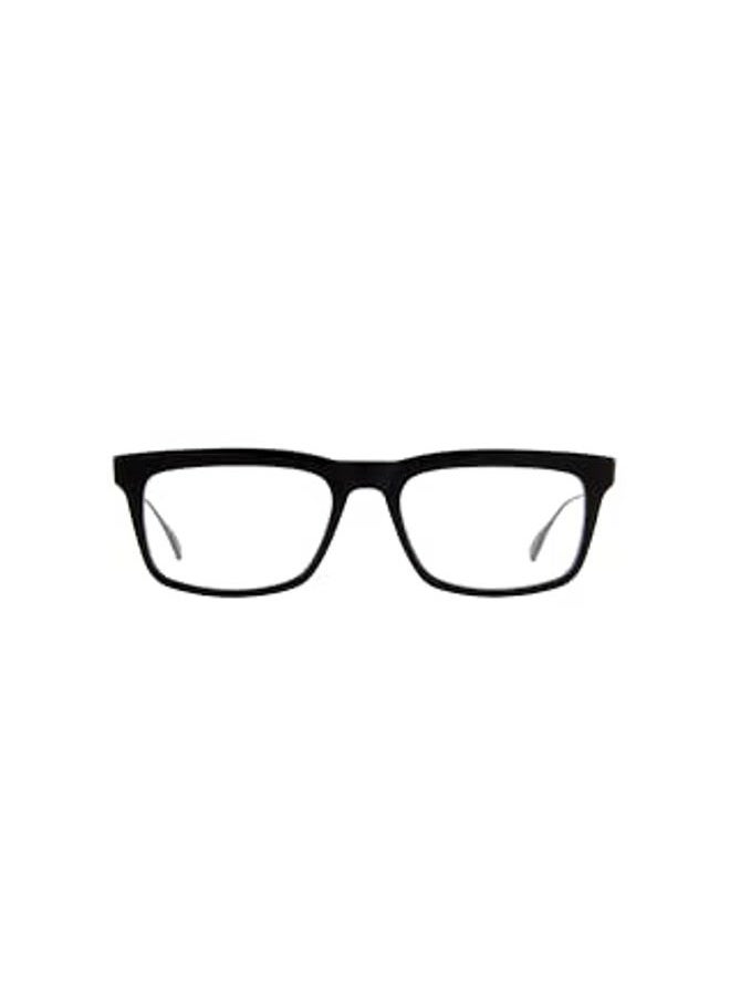 DITA Staklo Black/Black Iron Rectangular Sunglasses - 53mm, Black - Image 3