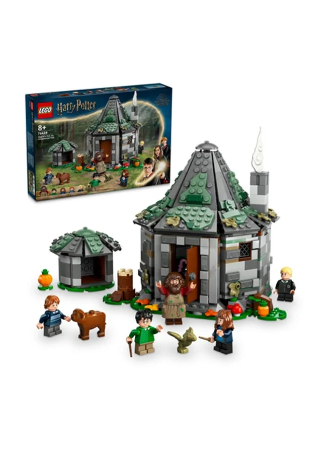 LEGO 76428 Harry Potter Hagrid’s Hut: An Unexpected Visit, Kids’ Buildable House, 7 Characters, Building Toy for Magical Role-Play Adventures, Gift Idea for Girls, Boys and Any Fan Aged 8 Plus