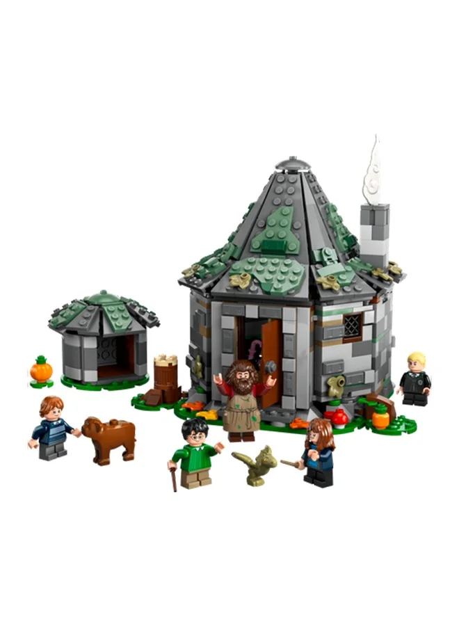 ليغو 76428 Harry Potter Hagrid’s Hut: An Unexpected Visit, Kids’ Buildable House, 7 Characters, Building Toy for Magical Role-Play Adventures, Gift Idea for Girls, Boys and Any Fan Aged 8 Plus