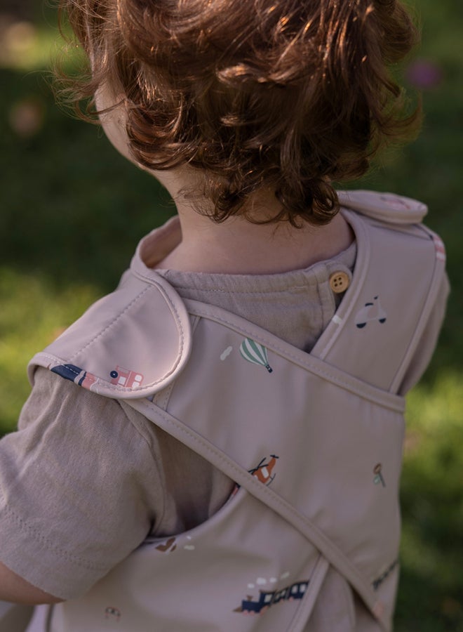 Citron Apron Bib Vehicles - Waterproof Baby Bib for Feeding And Mess-Free Eating - Image 4