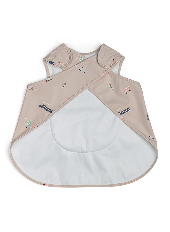 Citron Apron Bib Vehicles - Waterproof Baby Bib for Feeding And Mess-Free Eating - Image 2