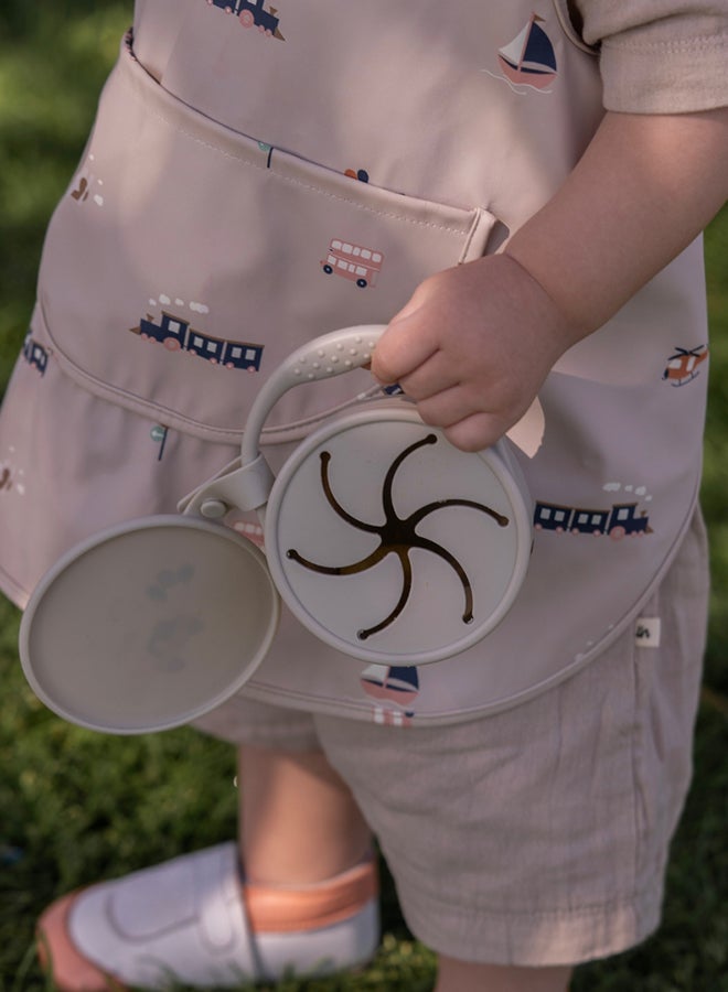 Citron Apron Bib Vehicles - Waterproof Baby Bib for Feeding And Mess-Free Eating - Image 3