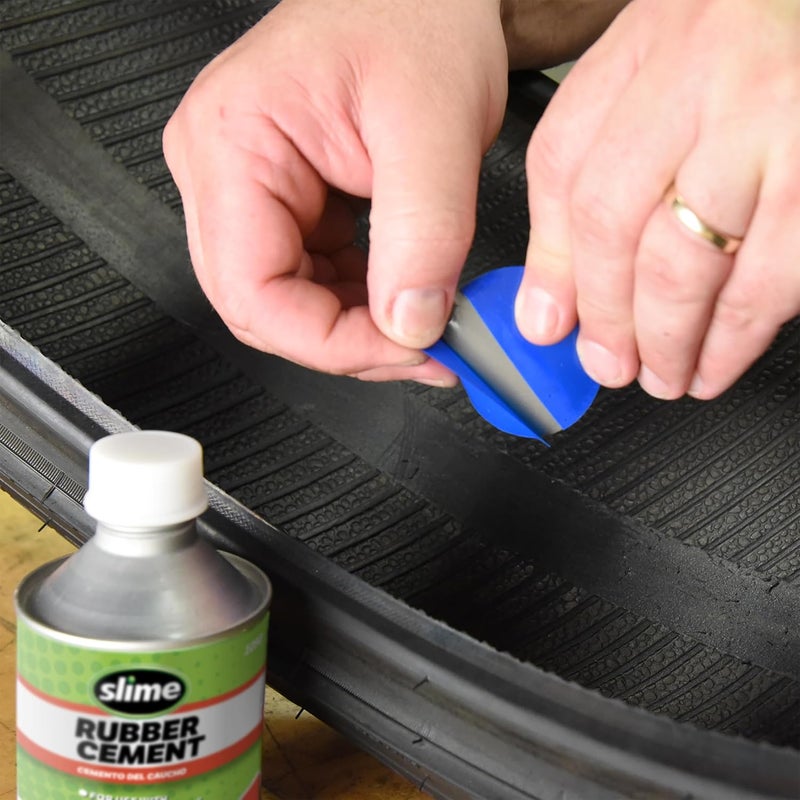 Slime 1050 أسمنت مطاطي، إصلاح الإطارات، يستخدم مع السدادات أو الرقع، علبة 8 أونصات - Image 5