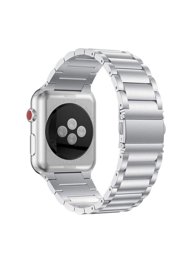 Phone Planet Stainless Steel Strap Metal Bracelet for Apple Watch Series 6/5/4/3/2/SE - 38/40 mm - Image 1