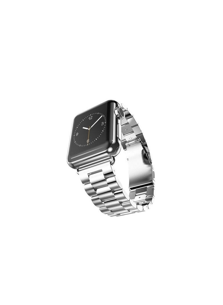 Phone Planet Stainless Steel Strap Metal Bracelet for Apple Watch Series 6/5/4/3/2/SE - 38/40 mm - Image 2