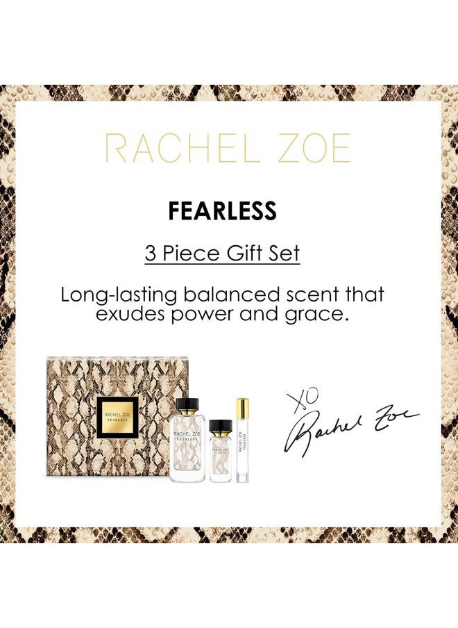 RACHEL ZOE - Fearless Gift Set - Designer Womens Perfume - 3 Eau de Parfum Sprays - Vanilla Perfume for Women Gift Set - Travel Size - 3 pc - Image 1