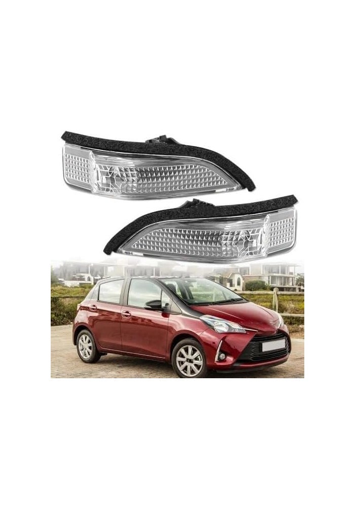 Wivplex Car Side Mirror Turn Signal Light for Toyota Yaris - Image 3