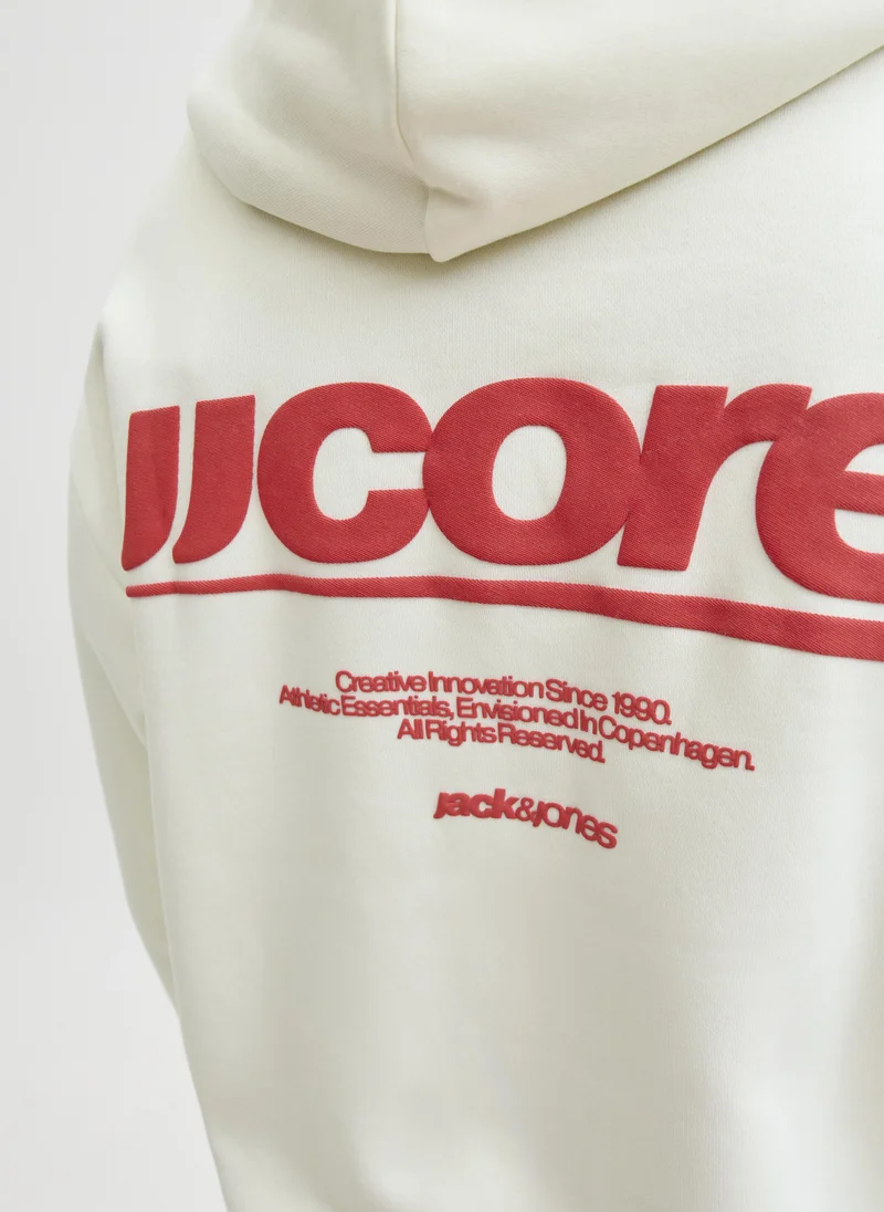 JACK & JONES  Graphic Pullover Hoodie for Men | Best Price UAE