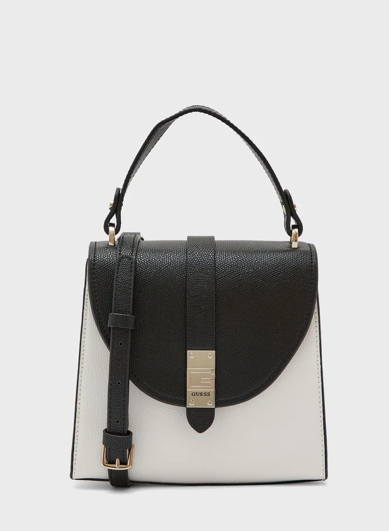 GUESS Nerea Front Button Satchel