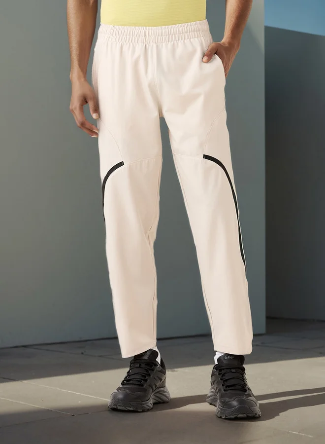 Kappa Track Pants with Contrast Detailing
