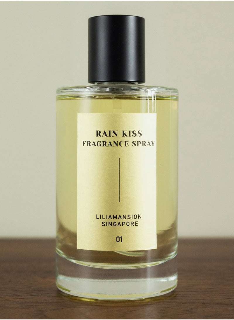 LiLiaMansion - LiLiaMansion Rain Kiss Air Spray - 100ml - Luxury Home Fragrance Mist - Fresh Bergamot & Tea Scent - Image 1