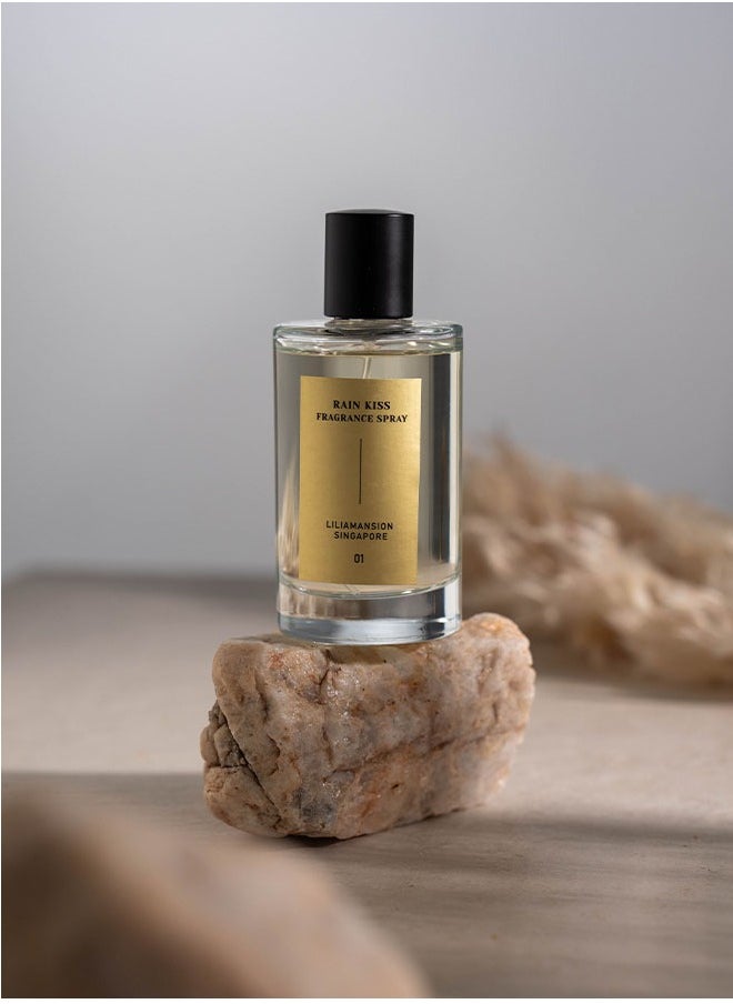 LiLiaMansion - LiLiaMansion Rain Kiss Air Spray - 100ml - Luxury Home Fragrance Mist - Fresh Bergamot & Tea Scent - Image 1