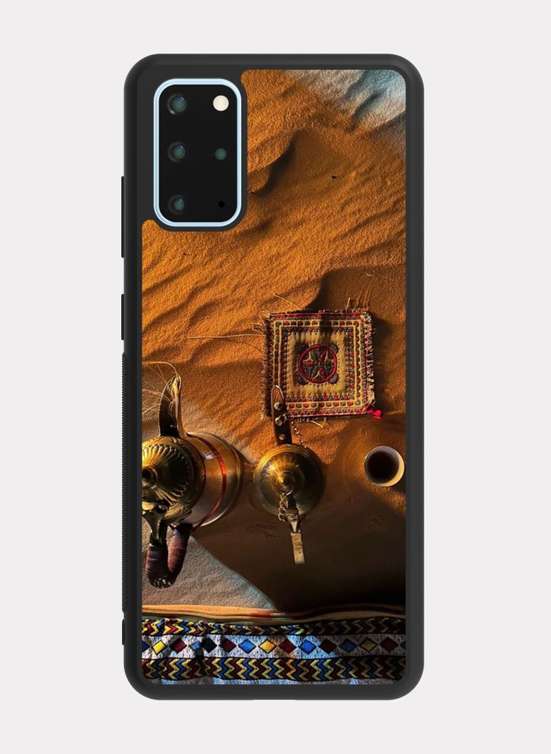 PXLAAT Samsung Galaxy S20 Plus case cover Saudi Coffee - Image 1