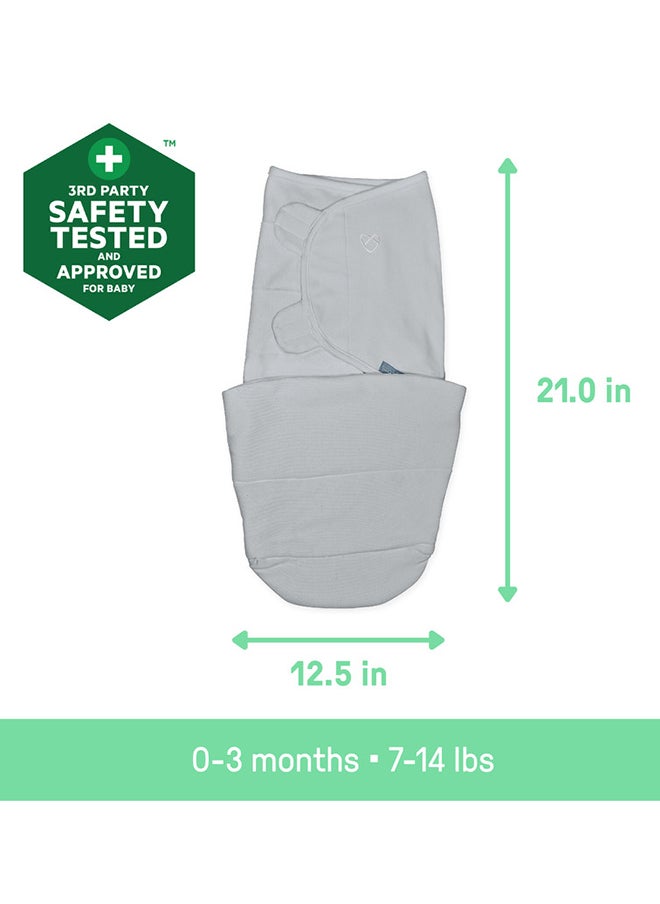 SwaddleMe - Summer Infant by Ingenuity All Season Swaddle - Stardust, 0 - 3 Months - Image 1