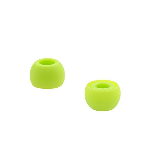 ALXCD Ear Tips for Powerbeats 2 Wireless Headphone, SML 3 Sizes 3 Pair Silicone Replacement Earbud Tips & 1 Pair Double Flange Ear Tip Cushion, Fit for Powerbeats2 Wireless Pb2[4 Pair](Green) - Image 3